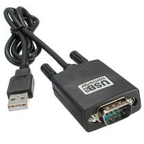 Кабель перехідник USB - RS232 DB9 PL2303+MAX3243C, 0.8м, фото 5