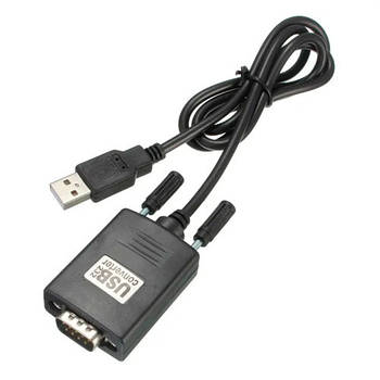 Кабель перехідник USB - RS232 DB9 PL2303+MAX3243C, 0.8м