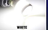 Led лампа T20 W21W 7440 9-80v 6w з лінзою для ДХО, заднього ходу, задній стоп/габарит із обманкою (CANBUS), фото 6