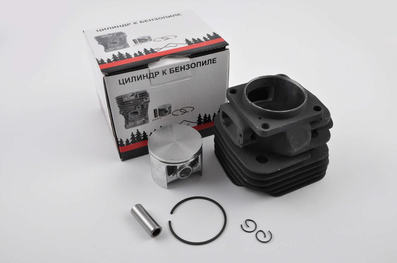 Поршнева б/п (ЦПГ) для Husqvarna 272 (Ø52) (чорна) WOODMAN