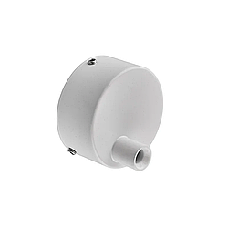 Чашка декоративна Mixxus TCC-01 WHITE (кругла) для маскування кабелю (колір білий) (MI6639)