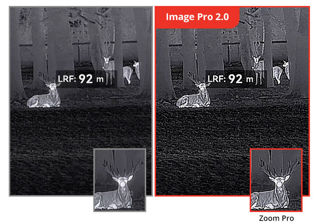 Демонстрація роботи алгоритмів Image Pro 2.0 и Zoom Pro