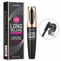 Туш для вій водостійка Подовження і підкручування SADOER 4D Glamour 12 г
