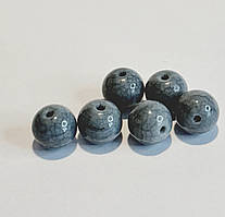 Намистини для біжутерії 10 мм круглі скляні 1 шт