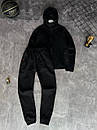Костюм спортивний чоловічий чорний весна-осінь з капюшоном Nike (Найк), фото 6
