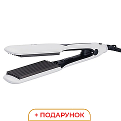 Щипці гофре для волосся професійні 70 Вт з індикатором роботи VGR Lugi