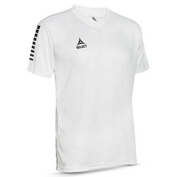 Дитяча футболка Select Pisa player shirt S/S White 600056w, Білий, Розмір (EU) — 152cm