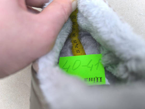 Крокси з хутром СІРНІ ХАКИ зимові капці підошва SHARK Піна для вулиці жіночі чоловічі мокасини 2024-25, фото 4