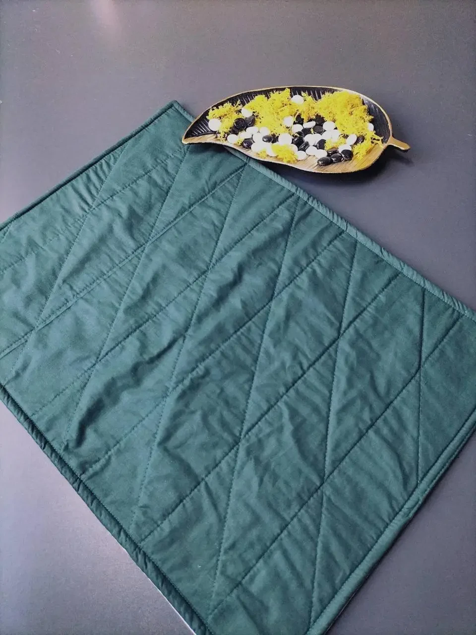 Пелюшка багаторазова для тварин М 45х60 см Смарагдова, фото 1