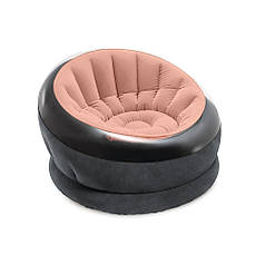 Надувне крісло Intex 68582 (112х109х69 см) (Рожеве)