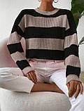 Светр в'язаний в кольорах 8220, фото 3