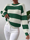 Светр в'язаний в кольорах 8220, фото 4