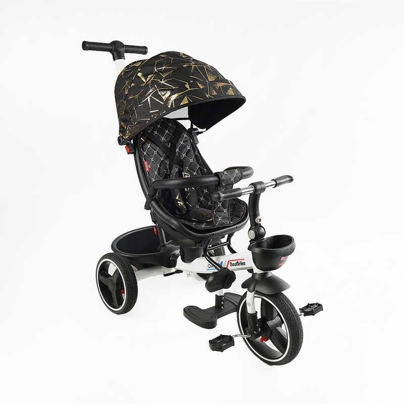 Триколісний велосипед-коляска з поворотним сидінням BestTrike "Oscar" 6390 — 10-960, PU-колеса, фото 1