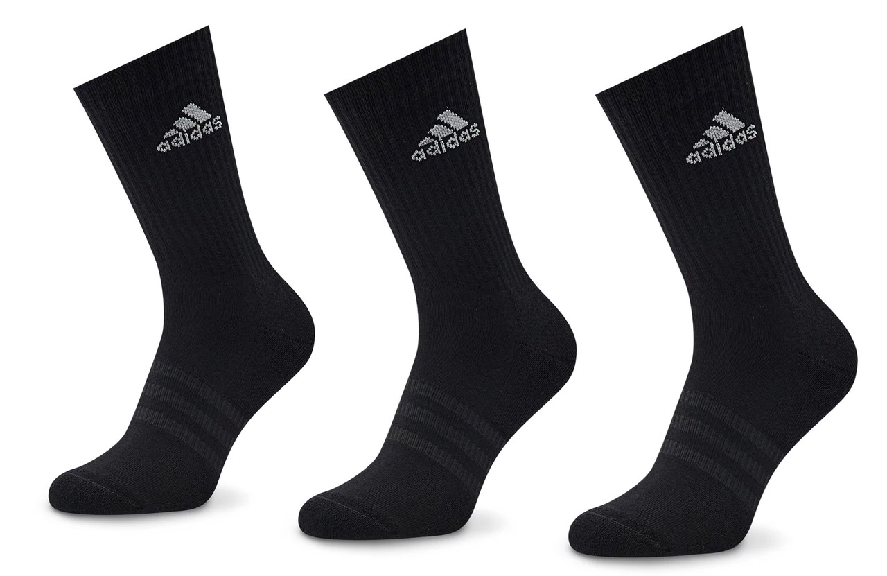 Шкарпетки Adidas C SPW CRW 3P чорний, білий Уні S (37-39)