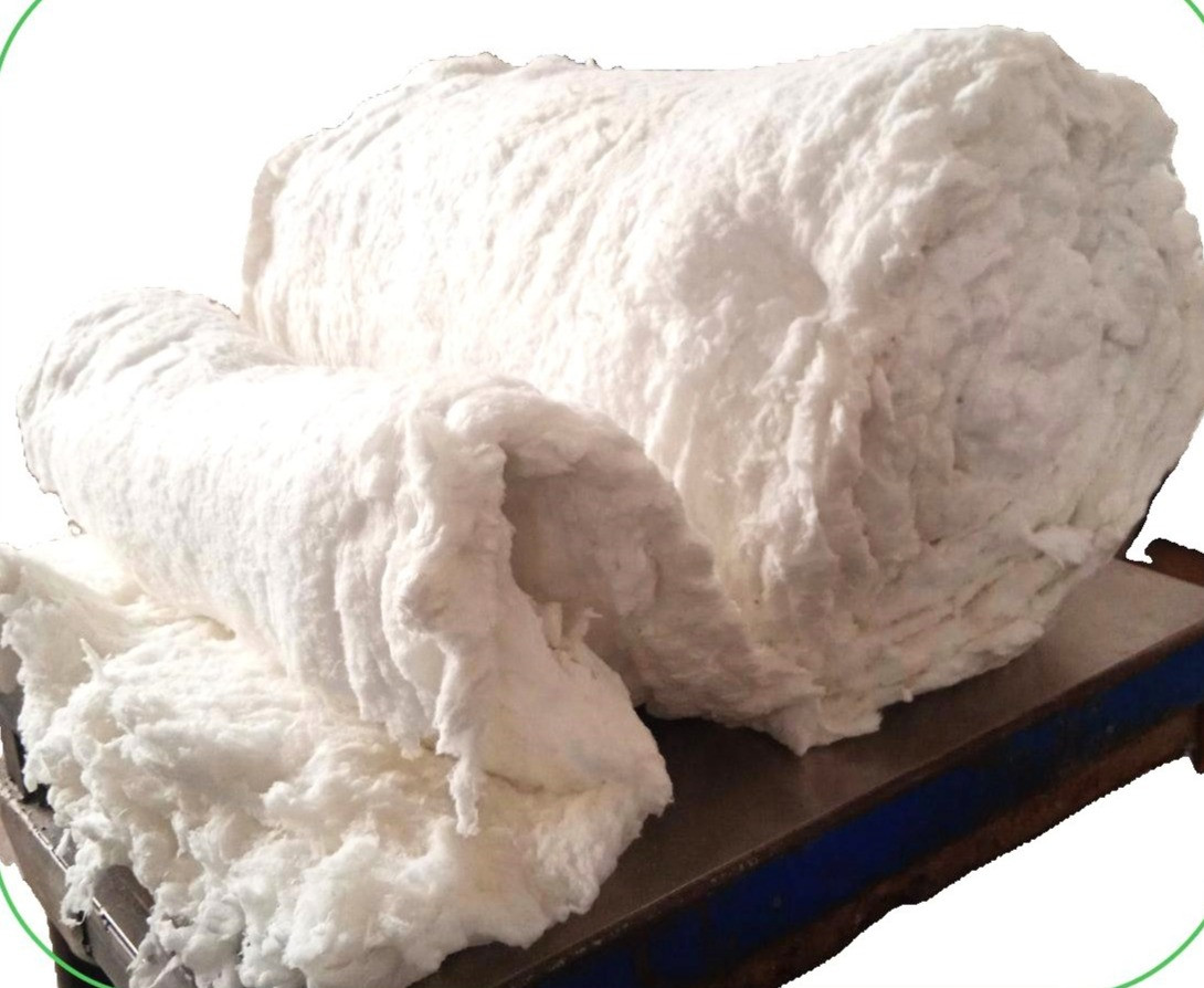 Огнеупорная вата МКРР-130, заказ от 1 рулона (14 кг, 3 м. кв.), 100% ...