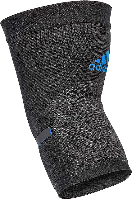 Фіксатор ліктя Adidas Performance Elbow Support чорний, синій Уні M