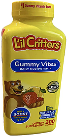 Мультивітамінний комплекс для дітей Gummy Vites 300 Мармеладних Ведмедиків