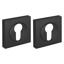 Накладка на дверний циліндр  Fuaro ET KM 52 BL 24 чорна