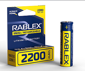 Акумулятор Rablex 18650 Li-ion 2200mAh Li-ION 3.7v