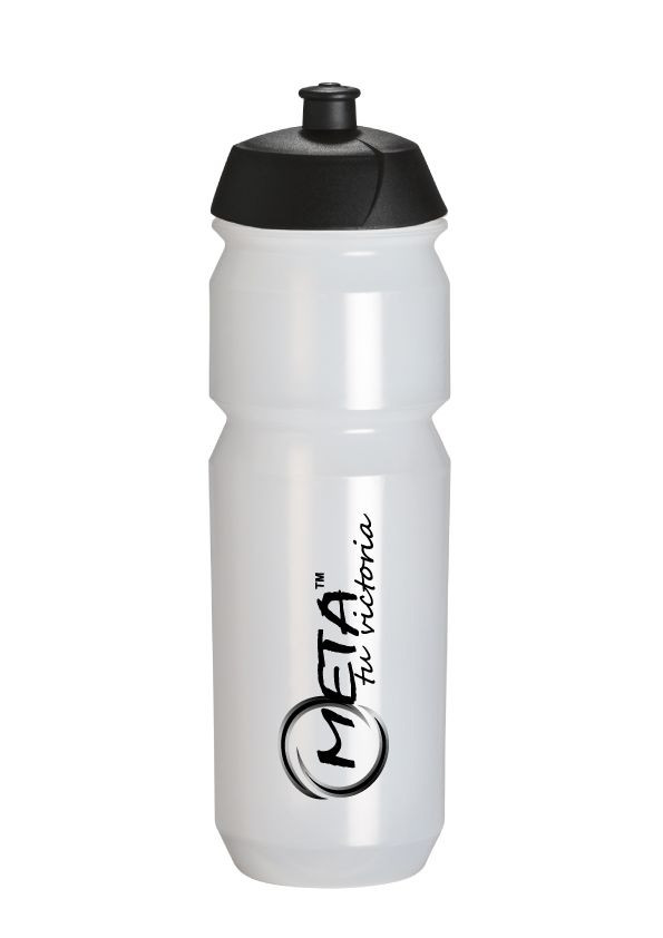 Пляшка для води Meta Water Bottle Bio 750 ml чорний, білий Уні 750 мл