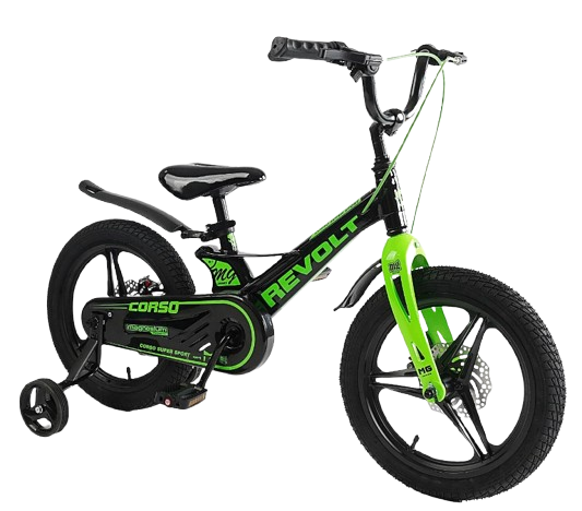 Велосипед Corso Revolt 16" Magnesium дитячий