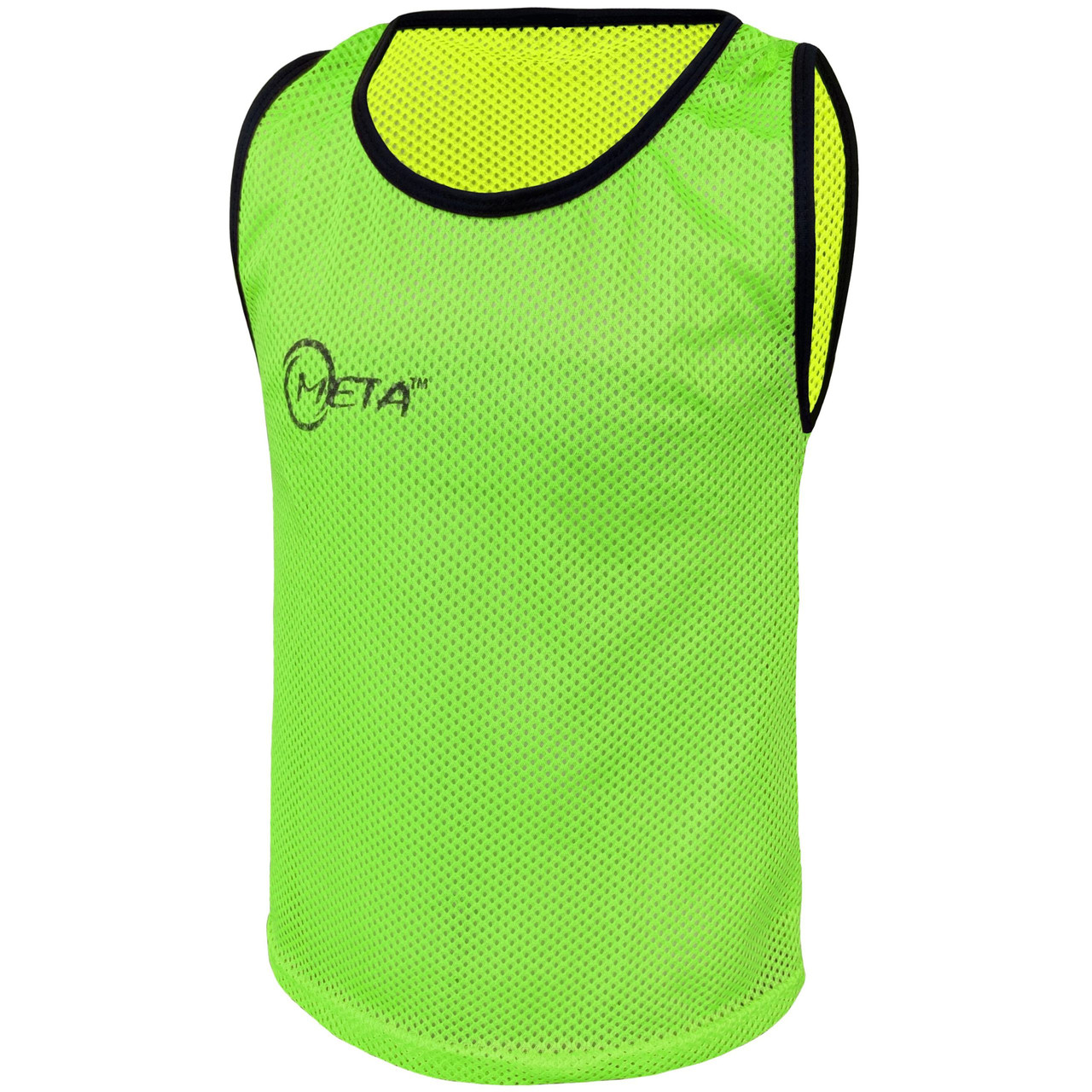 Манішка реверсна Meta Reversible Training Bib зелений, жовтий Уні S