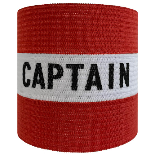 Пов'язка капітанська Meta Armband Striped Junior червоний, білий Уні OFSM
