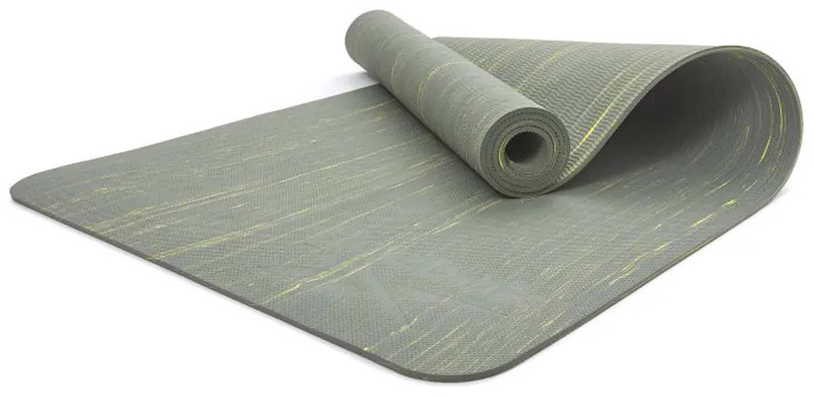 Килимок для йоги Reebok Camo Yoga Mat зелений Уні 176 х 61 х 0,5 см