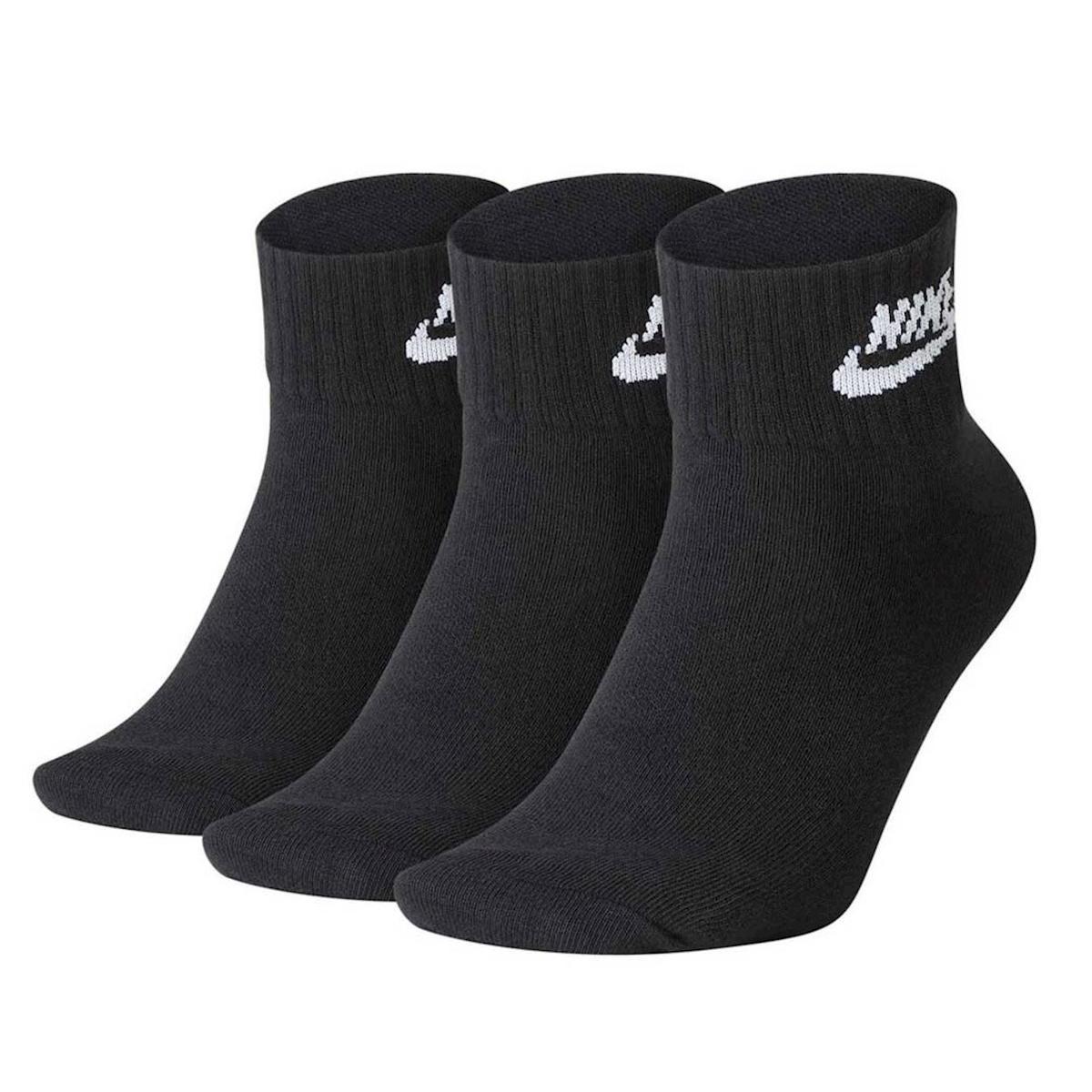 Шкарпетки Nike U NK NSW EVRY ESSENTIAL ANKLE чорний Уні 34-38, фото 1