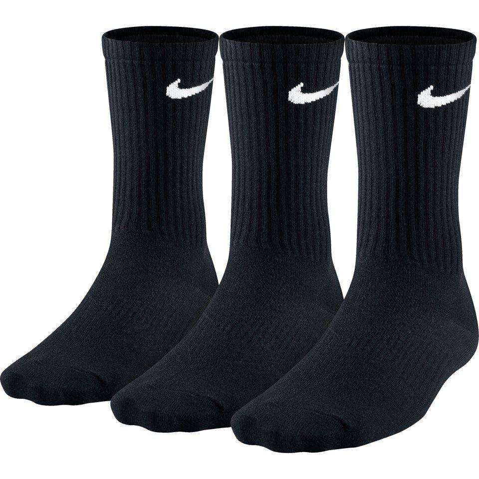 Шкарпетки Nike U NK PERF LTWT CREW 3PR чорний Уні L (42-46), фото 1