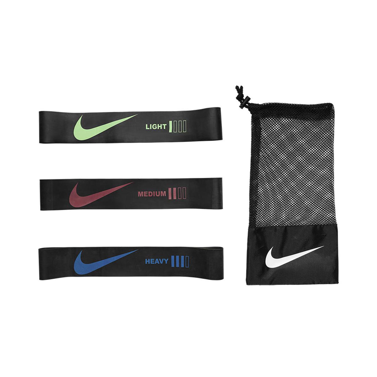 Еспандер-петля Nike RESISTANCE BANDS MINI 3 PK BLACK/BLACK/BLACK чорний Уні 60х5см, фото 1