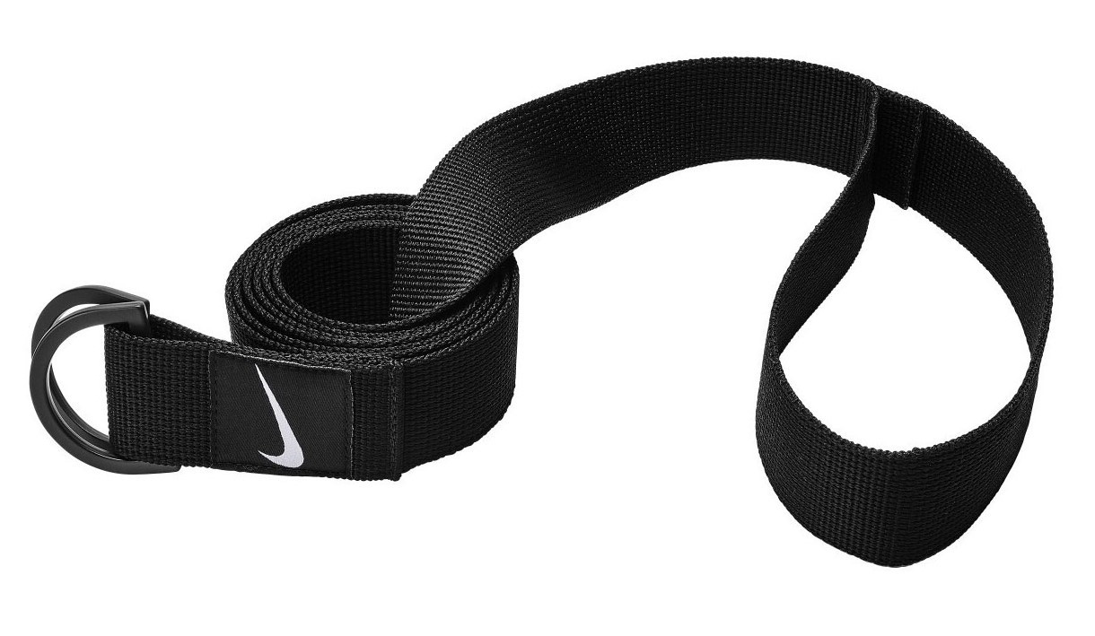 Ремінь для йоги Nike MASTERY YOGA STRAP 9 FT BLACK/ANTHRACITE/LT S чорний Уні 275х4см, фото 1
