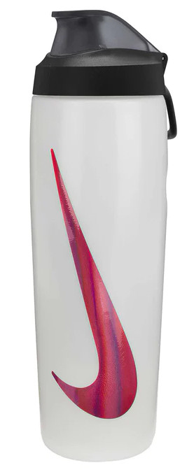 Пляшка Nike REFUEL BOTTLE LOCKING LID 24 OZ білий, чорний, коричневий Уні 709 мл, фото 1