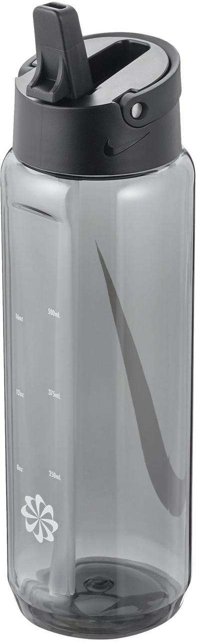 Пляшка NikeTR RENEW RECHARGE STRAW BOTTLE 24 OZ антрацит Уні 709 мл, фото 1