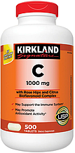 Kirkland Вітамін C 1000 мг, 500 таблеток