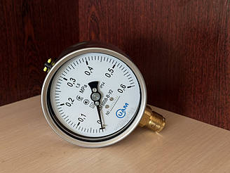 Манометр вібростійкий ДМ 8008-В-У2 (діаметр 100)