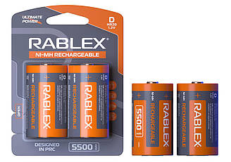Акумулятор Rablex HR20 Ni-MH 5500mAh 1.2V