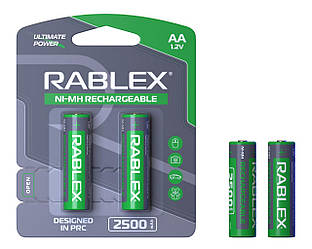 Акумулятор Rablex HR6/AA Ni-MH 2500mAh 1.2V 1 шт.