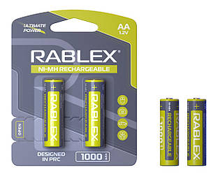Акумулятор Rablex HR6/AA Ni-MH 1000mAh 1.2V 1 шт.
