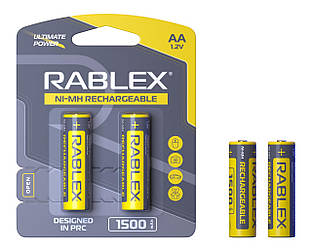 Акумулятор Rablex HR6/AA Ni-MH 1500mAh 1.2V 1 шт.