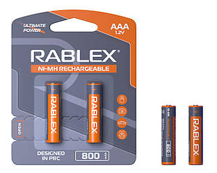 Акумулятор Rablex HR3/AAA Ni-MH 800mAh 1.2V 1 шт.