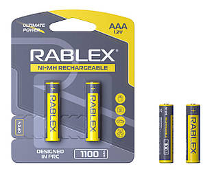 Акумулятор Rablex HR3/AAA Ni-MH 1100mAh 1.2V 1 шт.