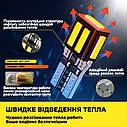 Комплект світлодіодних ламп NAPO PRO T10-7020-7smd W5W T10 колір світіння білий 4 шт, фото 6