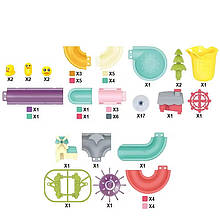 Іграшка для ванної на присосках (трек-спуск) арт. 8366-38 A топ