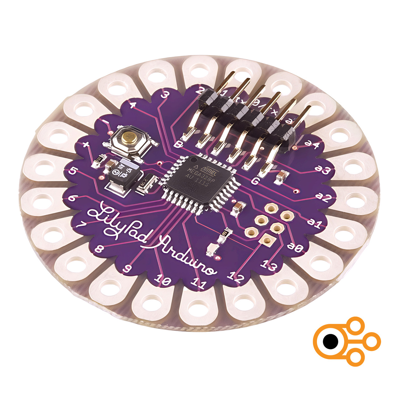Контролер SparkFun LilyPad Arduino Main Board (ATmega328P)