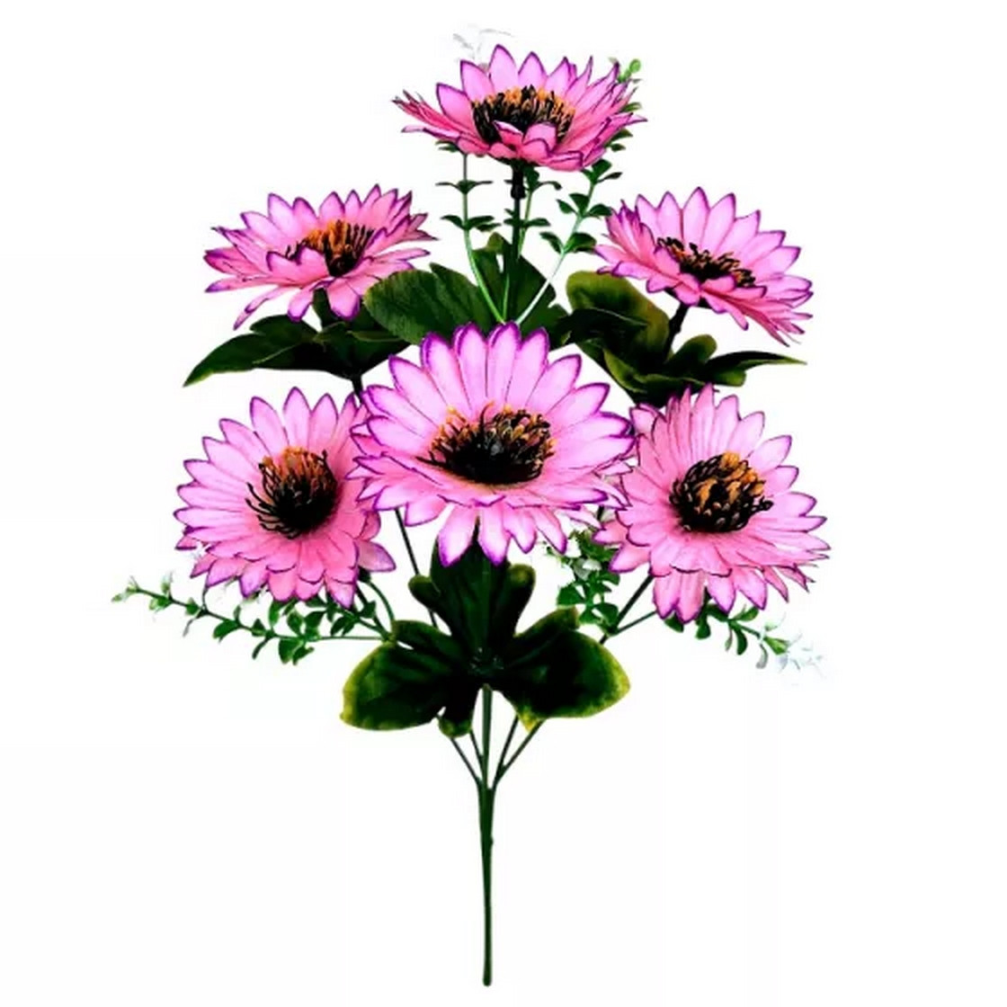 Штучні квіти букет астри 37 см (20 шт. в уп), фото 1