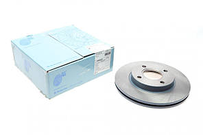 Диск гальмівний передній Ford Fiesta 00-08 Focus 98-04 Fusion 02-12 (258x20) (Blue Print ADM54391)