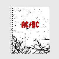 Блокнот А5 «AC DC steel bend»