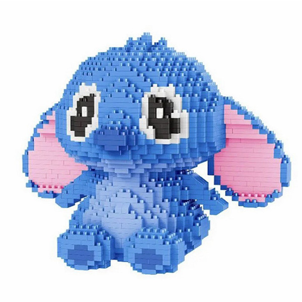 Конструктор Magic Blocks Стич Angel, 3D конструктор 25 см