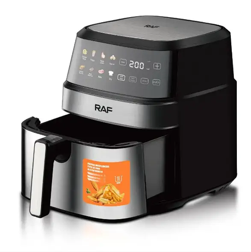 Аэрофритюрница RAF R.5379 1700 Вт Сенсорная фритюрница 5 л с фильтром и ...